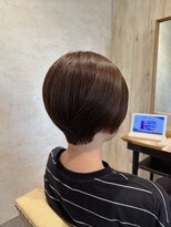 エヌアンドエー 杉戸高野台店(N&A) 【小顔効果】大人艶感丸みショートボブで朝ラク再現性◎