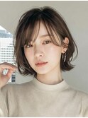 【ブルベ夏30代】顔周りレイヤーで垢抜ける大人ボブ
