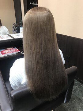 ヒスヘアー クリエイティブスペース(hys hair creative space by lauto) ヌーディーベージュカラー