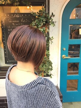 キュー ヘアー(Queue hair) クリッパーカット前下がり