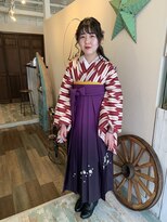 リノカヒリ(Lino kahili)&nbsp;卒業式style