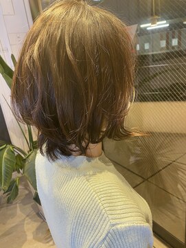 フィゼル 福島店(fizelle) ふんわりショートボブ＊はらあすか