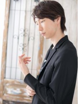 モッズヘア メン 上尾東口店(mod's hair men) ナチュラルニュアンスなビジカジかき上げヘアF