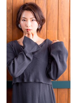 パリオ バイ コレット(Palio by collet) 大人ハンサムショート×センターパート♪【Palio by collet】