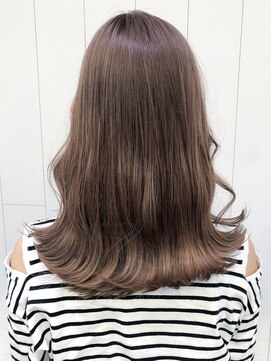 アイティー バイ アルバム 中野店(IT by ALBUM) 韓国風レイヤーミルクティーベージュ_オリーブカラー_ba307801