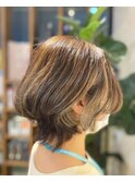 ＃ハイライト＃ホイルワーク＃シナモンベージュ＃N.