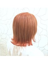 レングス ヘアグラフィック(LENGTH HAIR GRAPHIC) オレンジカラー