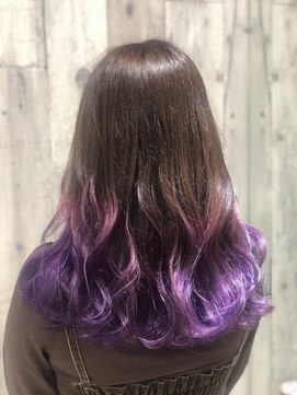 トムキャット(TOM CAT) パープルグラデーション