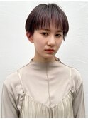 トレンド前髪インナーカラーショート