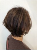 前下がりボブ【パーマスタイル】