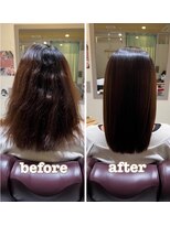 リリー 草津店(.Lily) 極縮毛矯正髪質改善ヘアエステ＋カット