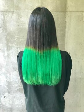 ガルボ ヘアー(garbo hair) #ガルボ#ハイトーン#エクステ#ブリーチ#髪カリスマ#10代#20代