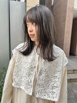 デイジー(Daisy) 天神/大名/オリーブグレー/ブリーチ/顔まわりレイヤー