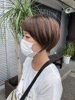 ラブヘアーグリーン(LOVEHAIRGREeN)&nbsp;すっきりモテショートヘア