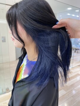 ロベック(Lobec SAKAE) インナーカラー ブルー