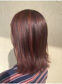 pink×brown