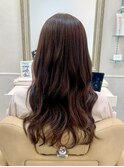 ダメージ軽減艶カラー×美髪コース