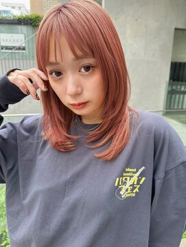 リークフー(Ree cu fuu) レイヤーをいれて動きのあるミディアムスタイル