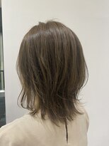 【ふんわりウルフミディアム】air銀座タワー　藤本麻衣