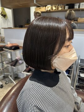 ナルヘアー 越谷(Nalu hair) ミニボブ/マチルダボブ/ピンクブラウン