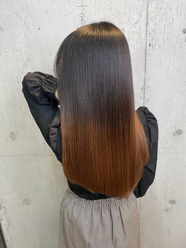 アンジェリカ 広島駅前店(ANGELICA) 【林田】縮毛矯正+髪質改善トリートメント