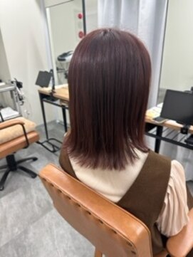 ラベスト バイ セロ 池袋メトロポリタン前(LOVEST by CERO) 【艶感】秋冬おすすめオレンジピンク