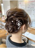 ゆるふわヘアセット