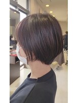 ヘアメイク アリエス 岩切店(HAIR MAKE aries) 艶髪ショートヘア 仙台/宮城野区/岩切/透明感/20代/30代/40代