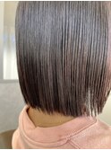 切りっぱなしボブ♪