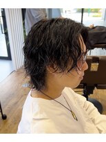アメラボ 平針店(AmeLab)&nbsp;【ウルフ波巻きパーマ】波巻き　時短　平針　メンズ
