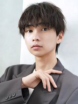 ゼロ 渋谷(XeRo)&nbsp;メンズ韓国シースルーマッシュ【無造作緩めスパイラルパーマ】