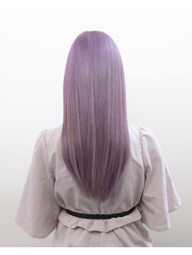 ルプラ ガーデン(le-pla garden) ラベンダーベージュ#ケアブリーチ#ダブルカラー#髪質改善カラー