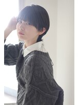 モアナ バイ ラナ 甚目寺店(MoanA BY LANA)&nbsp;アッシュブラック/インナーカラー/透明感/シースルーバンク/前髪