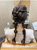 ウィッグアレンジ