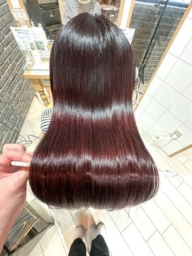 プラグ バイ ネオリーブ(plug by neolive) 前髪×髪質改善[髪質改善/縮毛矯正/韓国]K