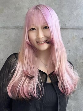 ソル オモテサンドウ 表参道 青山(SOL . OMOTESANDO) ミルクティーベージュダブルカラーグレージュカラーハイライト