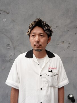 メンズグルーミングナンバーナイン(MEN'S GROOMING NUMBER NINE) ホワイトメッシュ/ツイストスパイラル/メンズパーマ