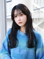 エムスラッシュ 横浜元町店(M.SLASH)&nbsp;長めバング/重めロング/姫カットレイヤー/黒髪/艶髪/元町