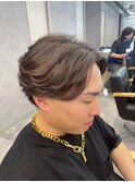 波巻きツイストスパイラルパーマ/フェザーパーマ/眉毛/メンズ
