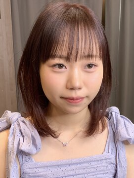 ランソ 新宿(RUNSO) ゆるふわCカールｘピンクナチュラルメイク