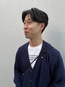 ナバロスタジオ(navarro studio) フェザーパーマ×ハンサムショート