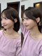 ピヌ(pinue)の写真/ナチュラルを重視したスタイル♪お客様の好みと照らし合わせて1番似合うトレンドの韓国ヘアを提案！