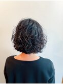 脱、縮毛矯正ボブ☆ニューヨークドライカット