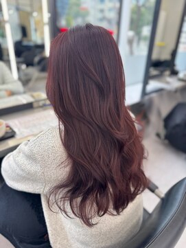アルドーレヴェントホリエ(Ardore vento horie) ブリーチなしダブルカラー☆ラベンダーピンク☆20代30代40代