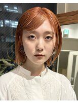 スリバー(sliver)&nbsp;ブリーチハイライト髪質改善ダブルカラーレイヤーカット