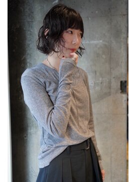 ハマモト ボブパーマ