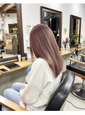 ピンクベージュ/八千代台/勝田台/ブリーチ/ケアブリーチ