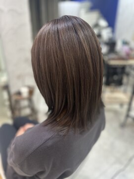 髪質改善メテオカラー　バイオレットベージュ