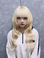 ガルボヘアー 名古屋栄店(garbo hair) #プルエクステ#エクステ#ハイトーン#ロングウルフ#ブリーチ