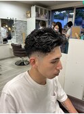 フェード×リバースパーマ！